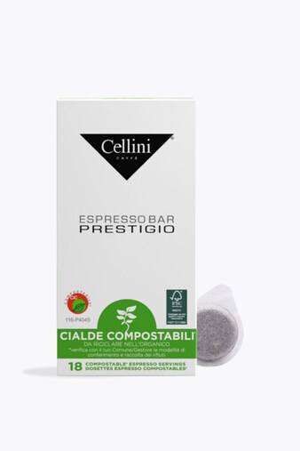 Cellini Espresso Bar Prestigio 18 E.S.E. Pods