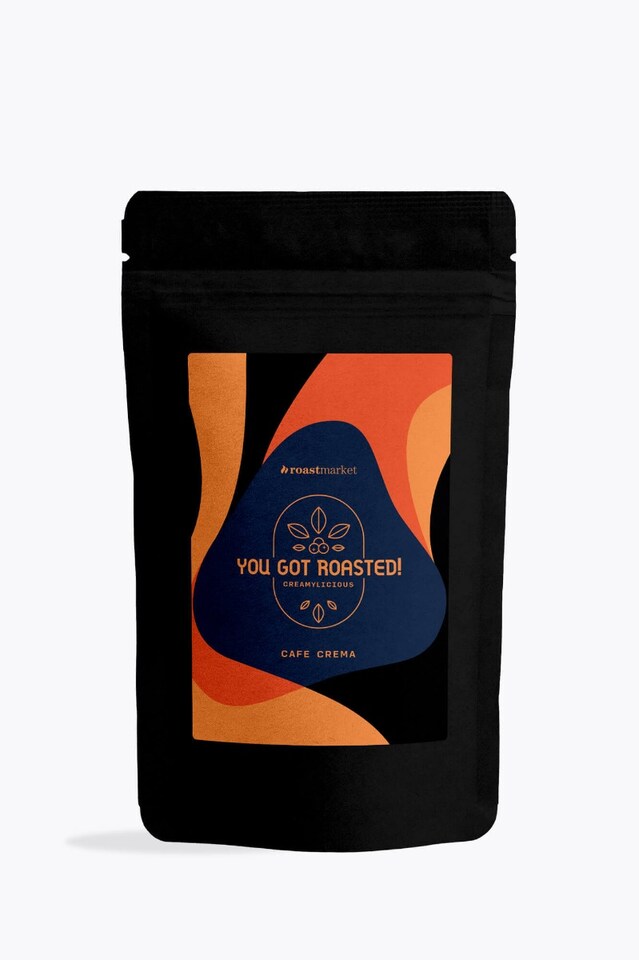 roastmarket you got roasted! Cafe Crema Creamylicious Organic 500g