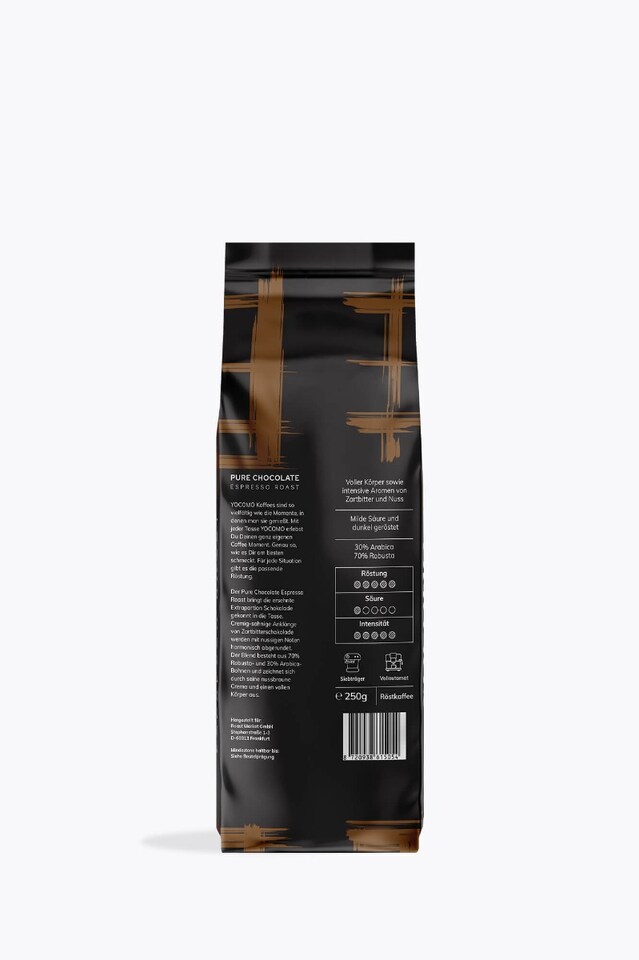 YOCOMO Pure Chocolate Espresso Roast 250g