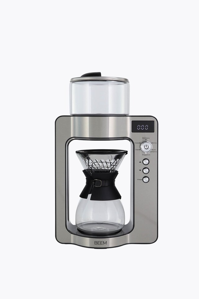 BEEM Coffee Machine Pour Over mit Coffee Scale 1500W Stainless Steel/schwarz
