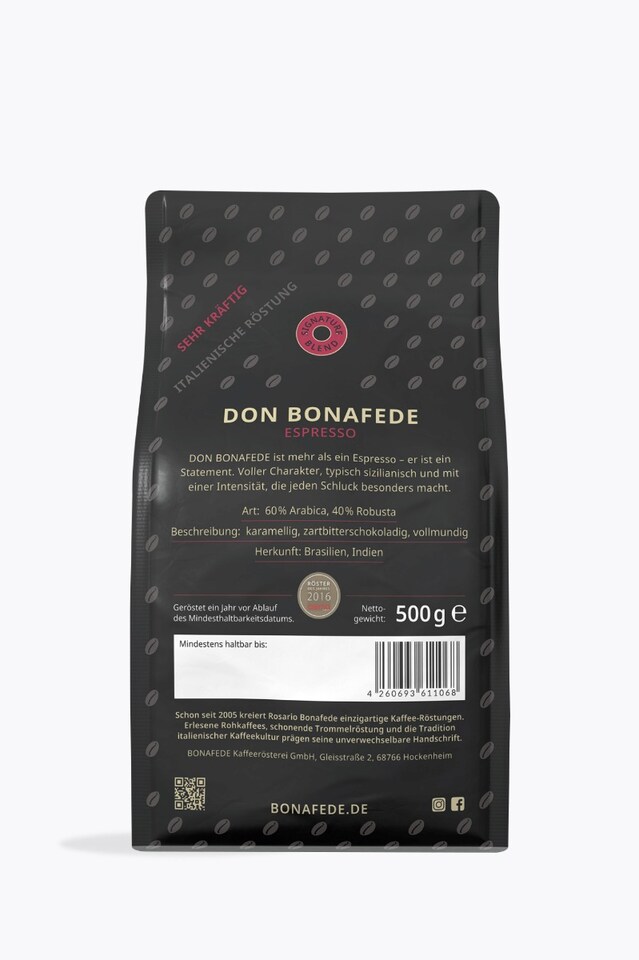 Bonafede Espresso Don Bonafede 500g