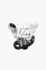 Hario V60 Glass Dripper 02 Coffee Filter (Pour-Over) black