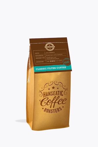 Hanseatic Coffee Roasters Classic Filter Coffee 250g ground