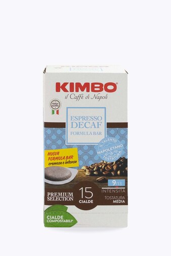 Kimbo Espresso Decaffeinato 15 E.S.E. Pods