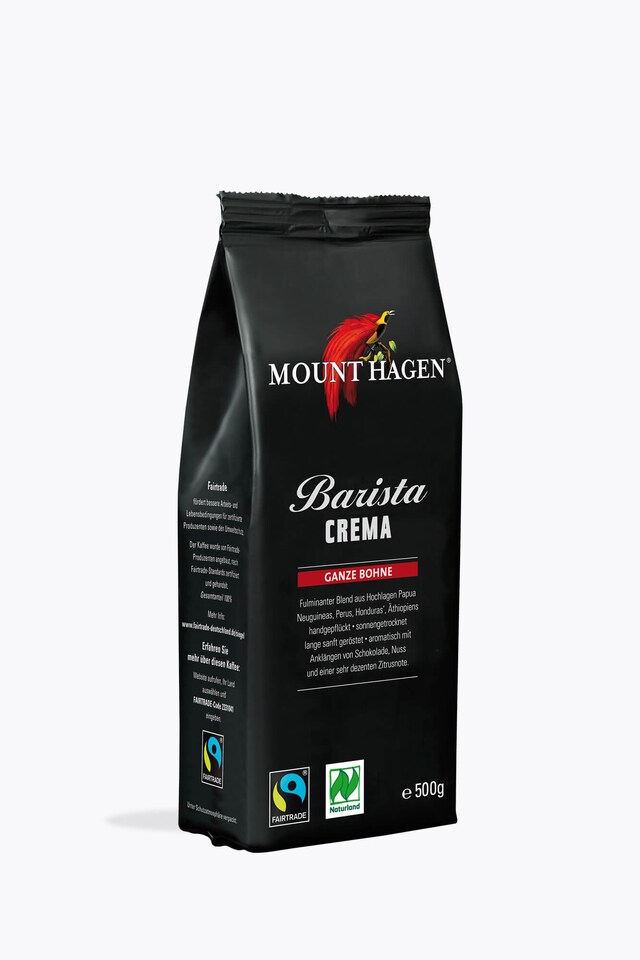 Mount Hagen Crema Barista Bio 500g