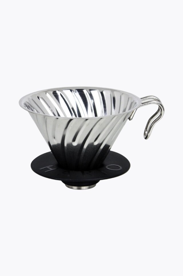 Hario V60 Metal Dripper 02 Filtro de café de acero inoxidable (filtro manual)