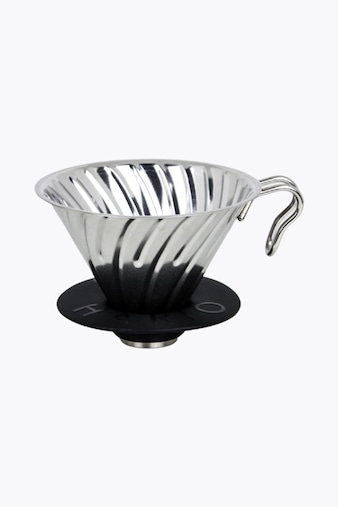 Hario V60 Metal Dripper 02 Filtro de café de acero inoxidable (filtro manual)