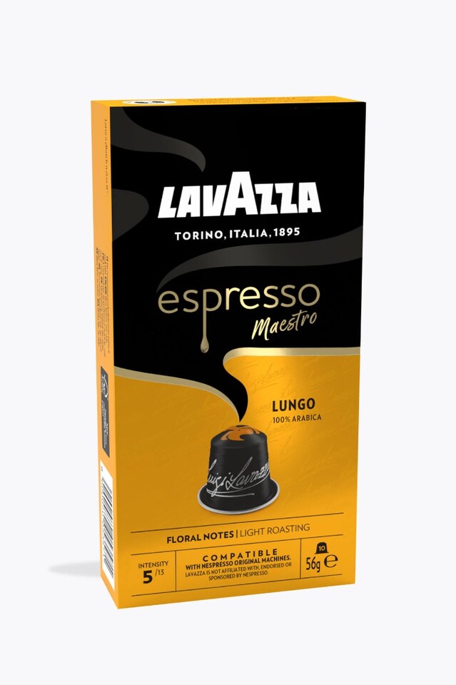 Lavazza Espresso Maestro Lungo 10 Capsules Nespresso® compatible