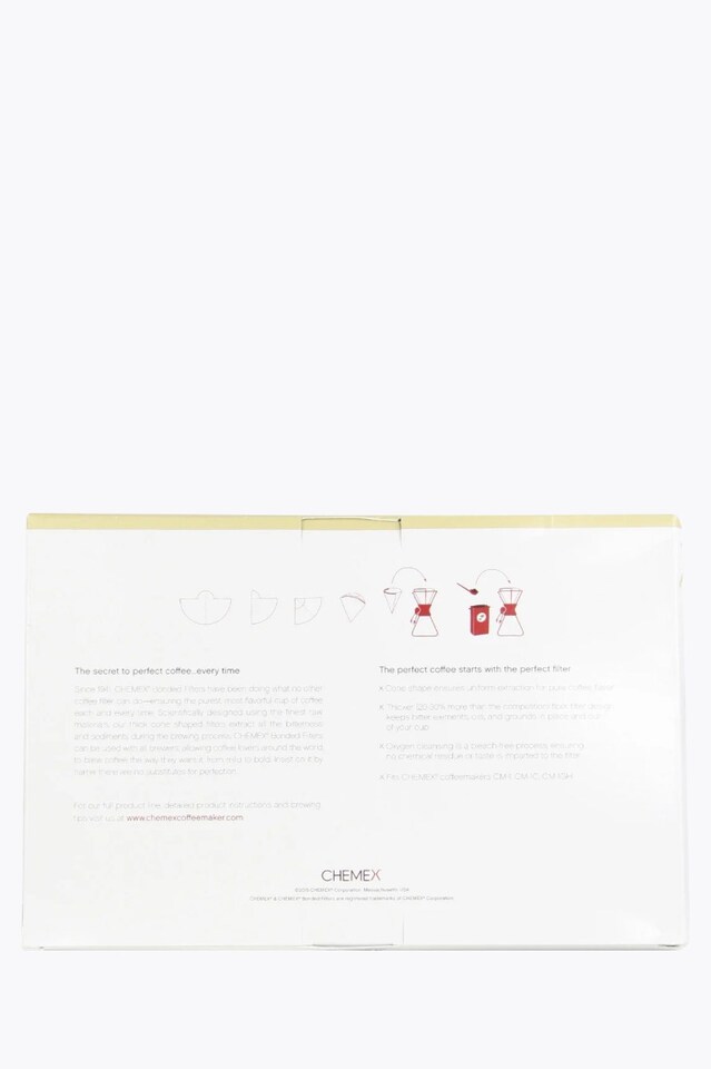 Chemex-Filter für 1-3 Cups 100 Pieces