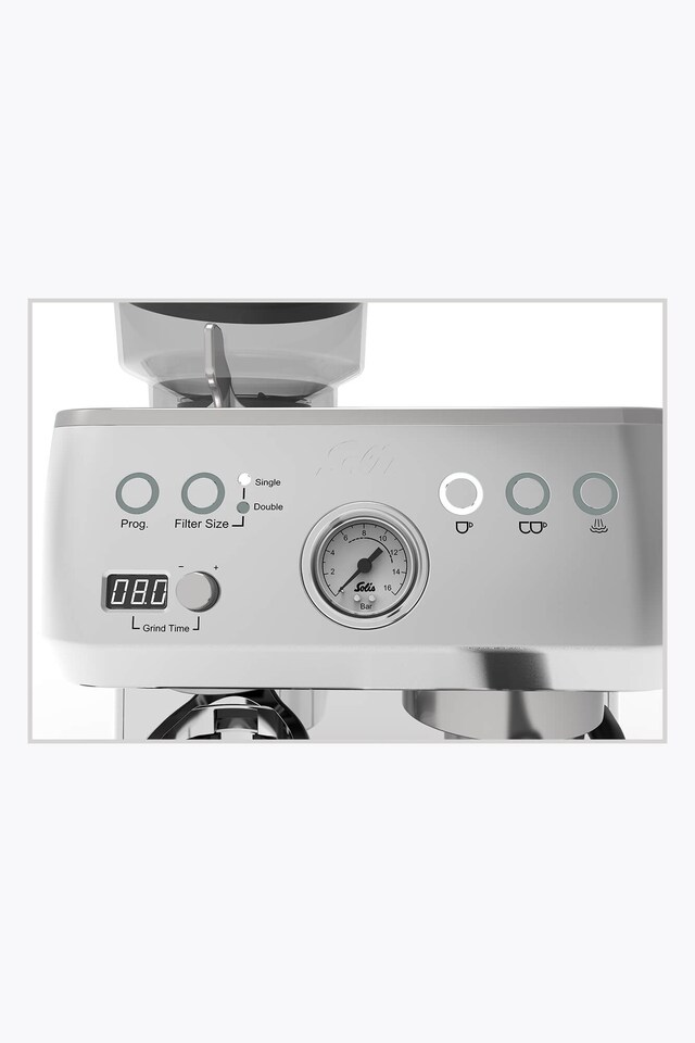 Solis Cafetera espresso Perfetta Grind & Infuse Tipo 1019