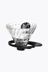 Hario V60 Glass Dripper 02 Coffee Filter (Pour-Over Brewer) schwarz