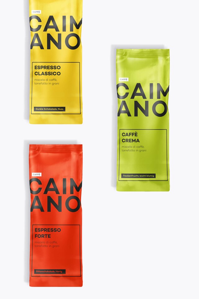 Caffè Caimano Set de degustación 750g