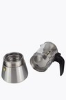 Milu Acero inoxidable Glas Induktion Set de cafetera espresso (5-tlg.) 4 Tassen