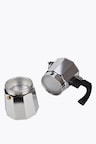 Milu Aluminium Espresso Maker-Set (5-tlg.) 3 Cups