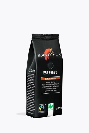 Mount Hagen Espresso Organic 250g