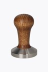 Motta Tamper Stainless Steel Gewölbt mit Woodgriff Braun 58mm