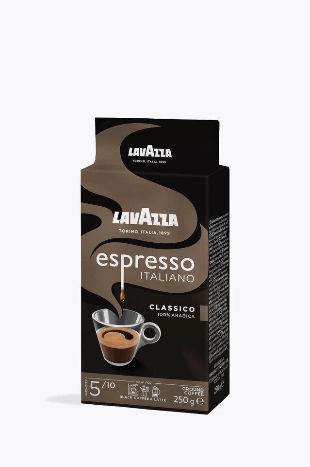 Lavazza Caffe Espresso 100 Arabica ground 250g