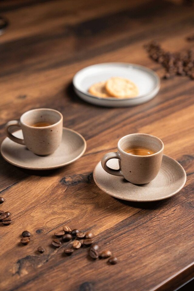 Blomus Kumi Espresso Cupn 2er Set, Fungi