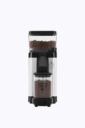 Moccamaster KM5 Coffee Grinder Polished Silver