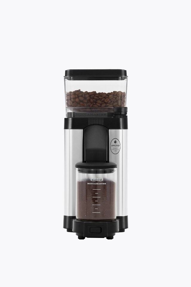 Moccamaster KM5 Coffee Grinder Polished Silver