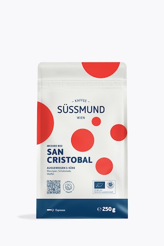 Süssmund San Cristobal Organic & Direct Trade Espresso 250g