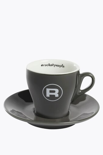 Rocket Flat White Cup Gray