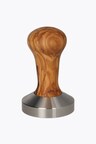 Tamper de madera de olivo base plana 58mm Motta
