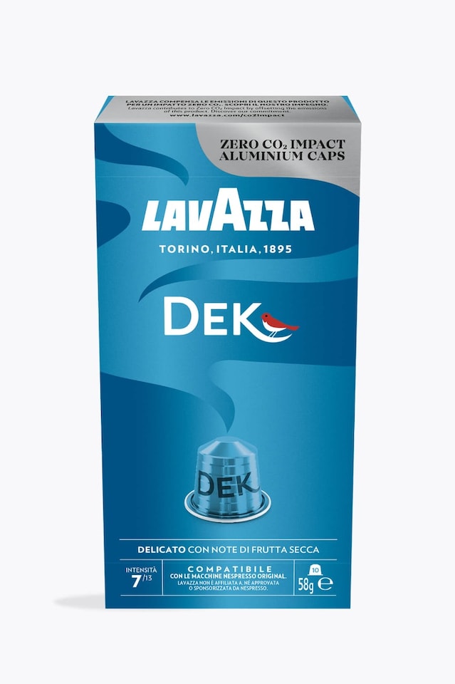 Lavazza Espresso Decaffèinato 10 Capsules Nespresso® Compatible