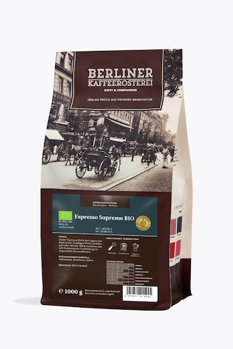 Berliner Kaffeerösterei Espresso Supremo Organic 1kg