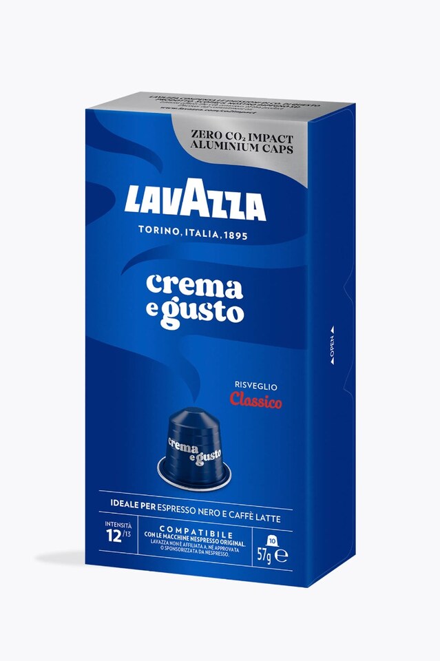 Lavazza Crema e Gusto 10 Capsules Nespresso® compatible