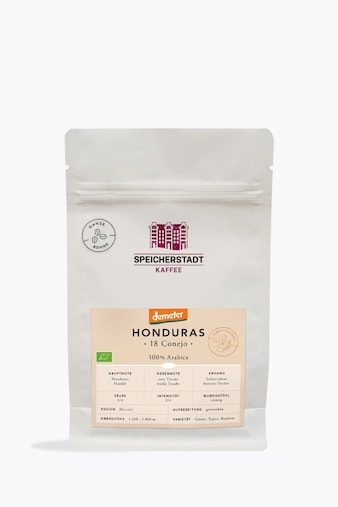 Speicherstadt Honduras 18 Conejo Organic Demeter Coffee 250g