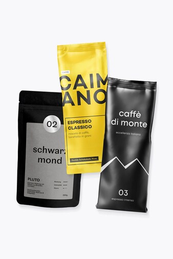 Set de degustación de café achocolatado y avellanado - 750g