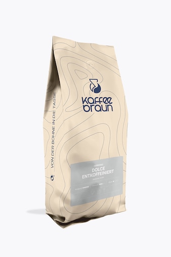Kaffee Braun Espresso Dolce Decaffeinated 1kg