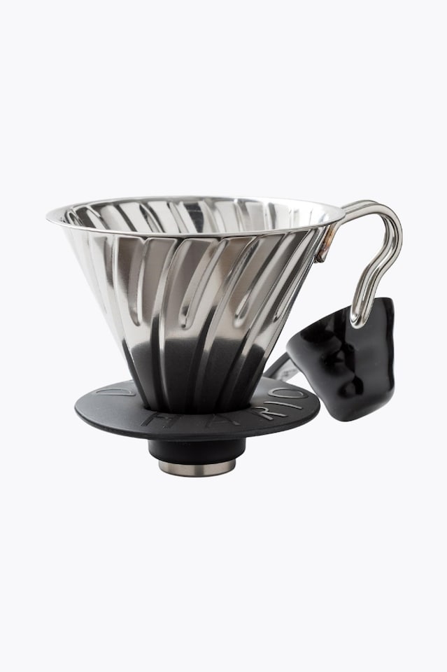 Dripper metálico Hario V60 02 Stainless Steel Filtro de café (Filtro manual)
