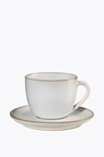 ASA Selection cappuccino cup with saucer Seasons Sand