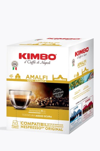 Kimbo Amalfi 50 Capsules Nespresso® Compatible