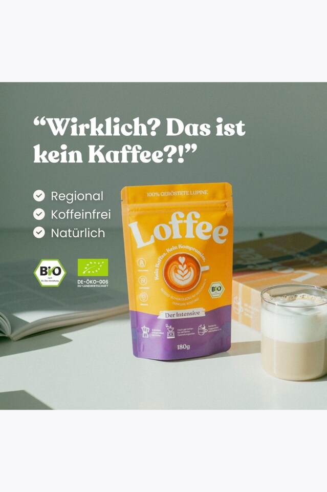 Loffee Der Intensive Bio Lupinenkaffee 720g ground