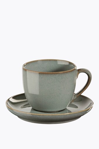 ASA Selection espresso cup with saucer Seasons Eucalyptus