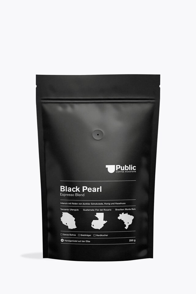 Public Coffee Roasters Black Pearl Espresso 250g