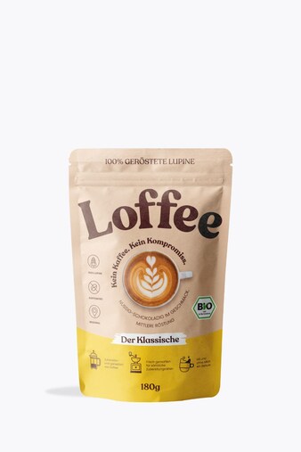 Loffee The Classic Lupin Coffee Organic 180g ground
