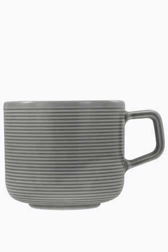 CreaTable Session Taza de cappuccino gris