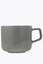 CreaTable Session Taza de cappuccino gris