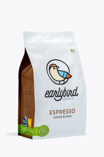 earlybird coffee Espresso Organic 500g