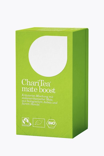 ChariTea Mate Boost Bio 20 bolsitas de té