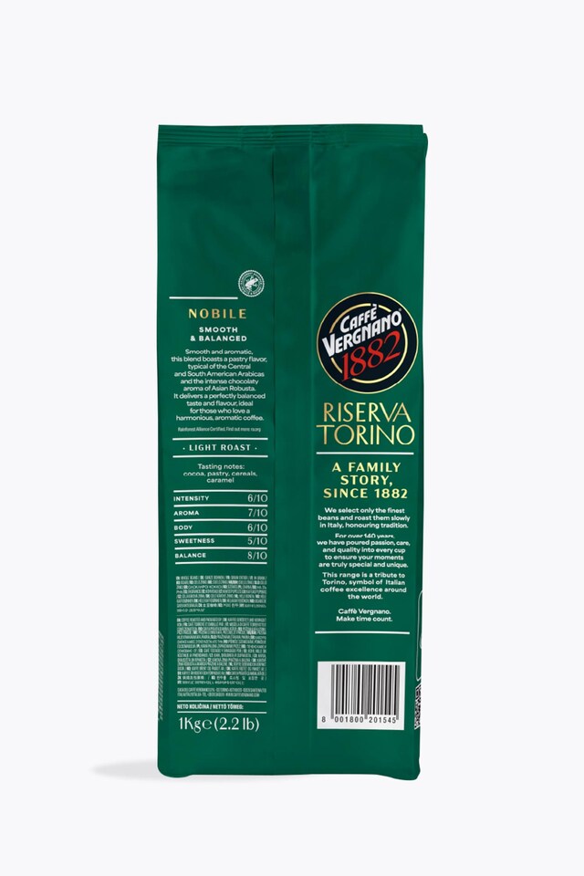 Caffè Vergnano Riserva Torino Nobile 1kg