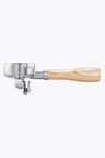 Gaggia Portafiltro de acero inoxidable con mango de madera de fresno 58mm
