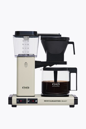 Moccamaster KBG Select Filterkaffeemaschine Off-White