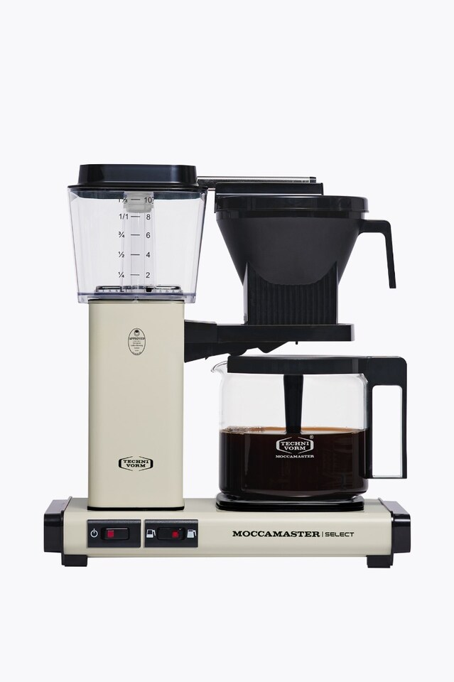 Moccamaster KBG Select Filter Coffee Machine Off-White