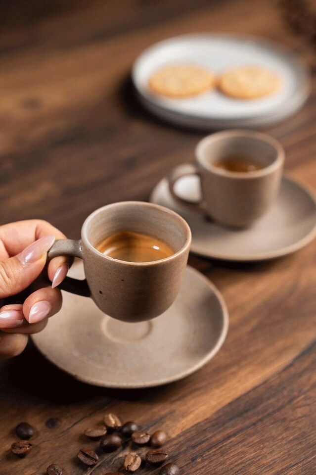 Blomus Kumi Espresso Cups Set of 2, Fungi