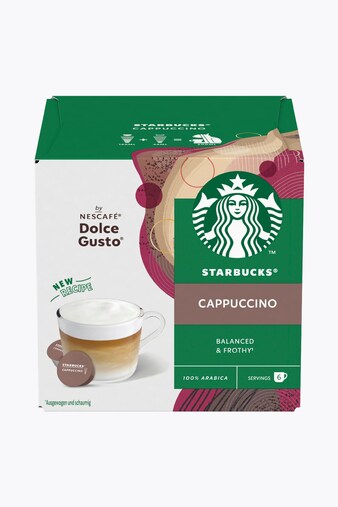 STARBUCKS® by NESCAFÉ® Dolce Gusto® Cappuccino 12 cápsulas